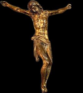 Splendido Cristo in bronzo dorato - Firenze - Ambito di Pietro Tacca (Carrara 1577- Firenze 1640)